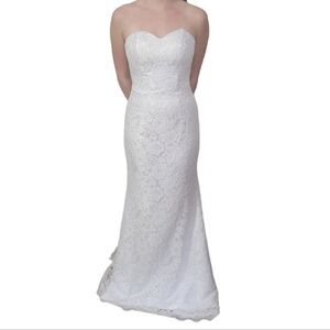Sweetheart Full Lace Beach Mermaid Wedding Dress - Women's